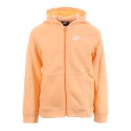 Sweat à capuche Orange Garçon Nike Club pas cher