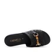 Sandales Noires Femme Carmela Brida vue 4