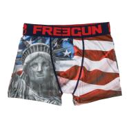 Boxer Bleu/Rouge Garçon Freegun usa pas cher