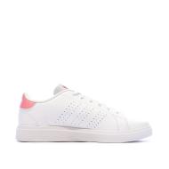 Baskets Blanches Fille/Femme Adidas Advantage Base 2.0 vue 2