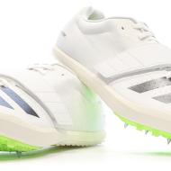 Chaussures d'Athlétisme Blanches Homme Adidas Jumpstar vue 7