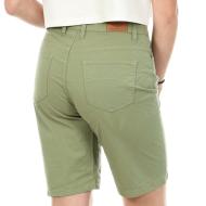 Bermuda Kaki Femme Lee Cooper Wopara vue 2