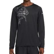 T-shirt Manches Longues Noir Homme Nike Rdvn pas cher