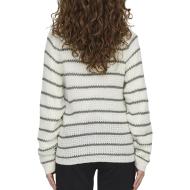 Pull Blanc/Kaki Femme JDY Ellen vue 2
