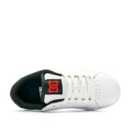 Baskets Blanches/Rouge Garçon Dc shoes Striker vue 4
