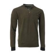 T-shirt Manches Longues Kaki Homme RMS26 91241