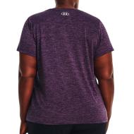 T-shirt De Running Violet Femme Under Armour Tech Twist vue 2