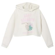 Sweat Blanc/Rose Fille Name it Juka pas cher