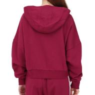 Sweat Zippé Rose Femme Adidas Hoodie vue 2