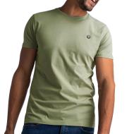T-shirt Kaki Homme Petrol Industries Tan