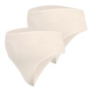 x2 Strings de grossesse Beige Femme Mamalicious Lilja pas cher
