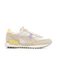 Baskets Blanc/Beige Femme Puma Future Rider vue 2