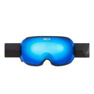 Masque de Ski Noir Mixte Cairn Gravity Spx3 +1 Mat Black Silver vue 2