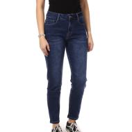 Jean Mom Fit Bleu Foncé Femme My Tina's 270 pas cher