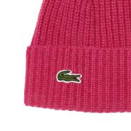 Bonnet Rose Femme Lacoste RB0805 vue 2