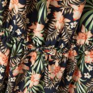 Combishort Marine à fleurs Fille Name it Vinaya vue 3