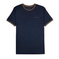 T-shirt Marine/Marron Homme Teddy Smith 2R