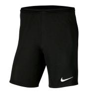 Short de Foot Noir Homme Nike Dry Park pas cher