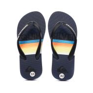 Tongs Noir/Marine Garçon Quiksilver Java Quik vue 3