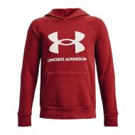 Sweat Rouge Garçon Under Armour Rival Fleece pas cher