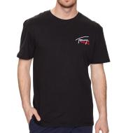 T-shirt Noir Homme Tommy Hilfiger Tjm Clsc Graphic Sig