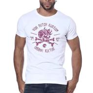 T-shirt Blanc Homme Von Dutch LOAD pas cher