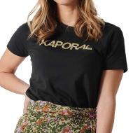 T-Shirt Noir Femme Kaporal FANJOE