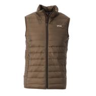 Doudoune Sans Manches Marron Clair Homme Schott OAKLANDVRS