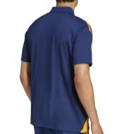 Real Madrid Polo Bleu Homme Adidas 24 vue 2
