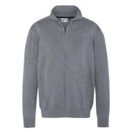 Gilet Zippé Gris Homme Schott PLB120