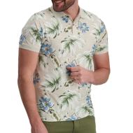 Polo Beige à Motifs Homme Petrol Industries POL908