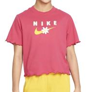 T-shirt Rose Fille Nike Energy Boxy Frilly pas cher