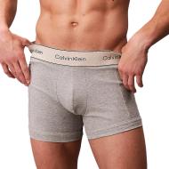 x3 Boxers Gris/Blanc Homme Calvin Klein Jeans Trunk vue 2