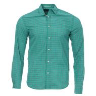 Chemise Verte Homme Scotch & Soda Crinkled pas cher