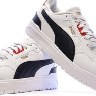 Baskets Blanches/Noires Fille Puma Shuffle Downtown vue 7