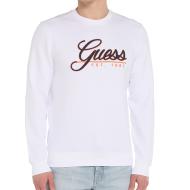 Sweat Blanc Homme Guess Beau pas cher