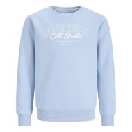 Sweat Bleu Clair Garçon Jack & Jones Makoto vue 3