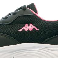 Baskets Noir/Rose Fille Kappa Delvis Lace vue 7
