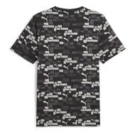 T-shirt Noir/Blanc Homme Puma 675917 vue 2