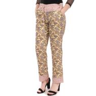 Pantalon fluide à motifs Beige Femme Scotch & Soda pas cher