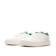 Baskets Blanches/Vertes Homme Puma Doublecourt03 vue 6