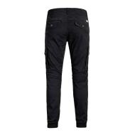 Pantalon Cargo Noir Garçon Jack & Jones Paul Warner vue 2