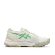 Chaussures de Padel Blanche/Verte Femme Asics Gel Challenger vue 2