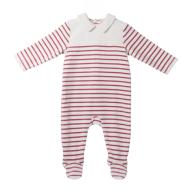 White/Red Baby Pyjamas Elle est ou la mer Jama affordable