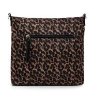 Sac à Bandoulière Noir/Léopard Femme Tamaris vue 2