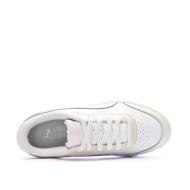 Baskets Blanc/Rose/Beige Femme Puma Carina Mia vue 4