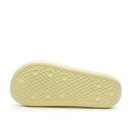 Claquettes Jaune Mixte Adidas Adilette Ayoon vue 2