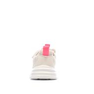 Baskets Rose/Blanches Garçon Lotto Bologna vue 3