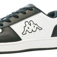 Baskets Noir/Blanc Garçon KAPPA Malone Lace vue 7