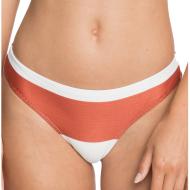 Bas de Bikini Blanc/Marron Femme Roxy Kelia pas cher